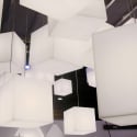 Lampadario Lampada A Sospensione Da Soffitto Design Cubico Slide Cubo Hanging Sconti