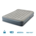 Intex 64118 Aufblasbare Luftmatratze 2 Platz In Fiber-Tech mit Integrierter Pumpe Verkauf