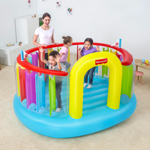 Château gonflable trampoline pour les enfants Bestway Bouncetopia 93561 Promotion
