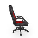 Sedia gaming ufficio ergonomica sportiva altezza regolabile similpelle Le Mans Fire Saldi