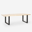 Tisch Esstisch im Industriestil 220x80cm für Esszimmer Küche Rajasthan 220 Eigenschaften