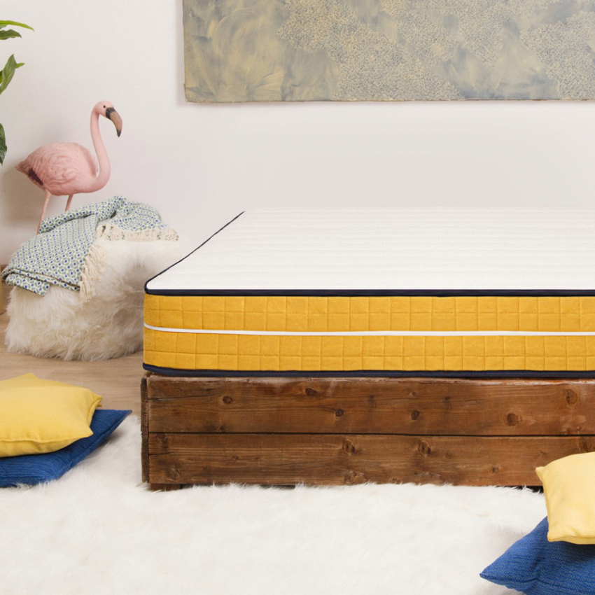 Materasso singolo memory foam 7 zone sfoderabile 25cm 80x190cm Veradea Promozione Materasso singolo memory foam 7 zone sfoderabile 25cm 80x190cm Veradea Promozione