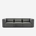 Modernes modulares 3-Sitzer-Sofa aus Stoff Solv Verkauf