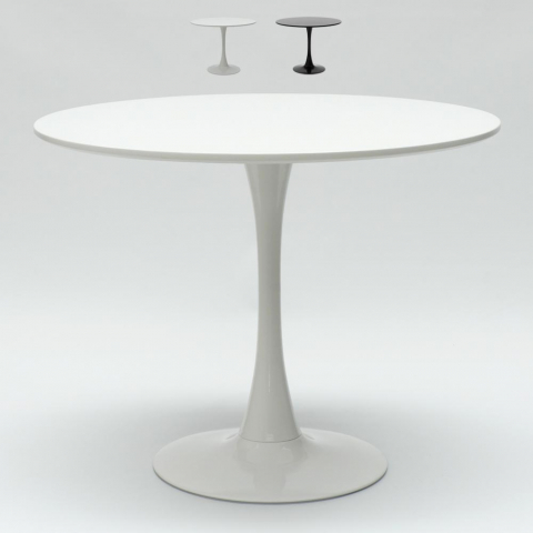 table ronde 80 salle à manger bar cuisine design scandinave moderne Tulipan Promotion
