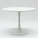 runder Tisch 90cm Bar Esszimmer Küche skandinavisch modernes Design Tulipan Katalog
