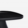 Table basse de salon cuisine jardin moderne 48x48 en plastique Bell L Modèle