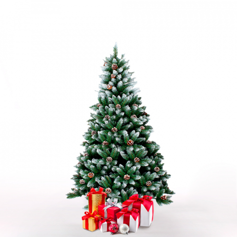 Künstlicher Weihnachtsbaum verziert mit Dekoration 120 cm Ottawa