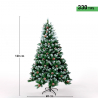 Künstlicher Weihnachtsbaum mit Kunstschnee-Dekorationen 120cm Ottawa Lagerbestand