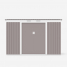 Kleines Haus In Verzinktem Grauem Blechkasten 261x181x176cm Porto Cervo Katalog