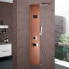 Pannello colonna doccia miscelatore soffione cascata doccino Rapolano Scelta