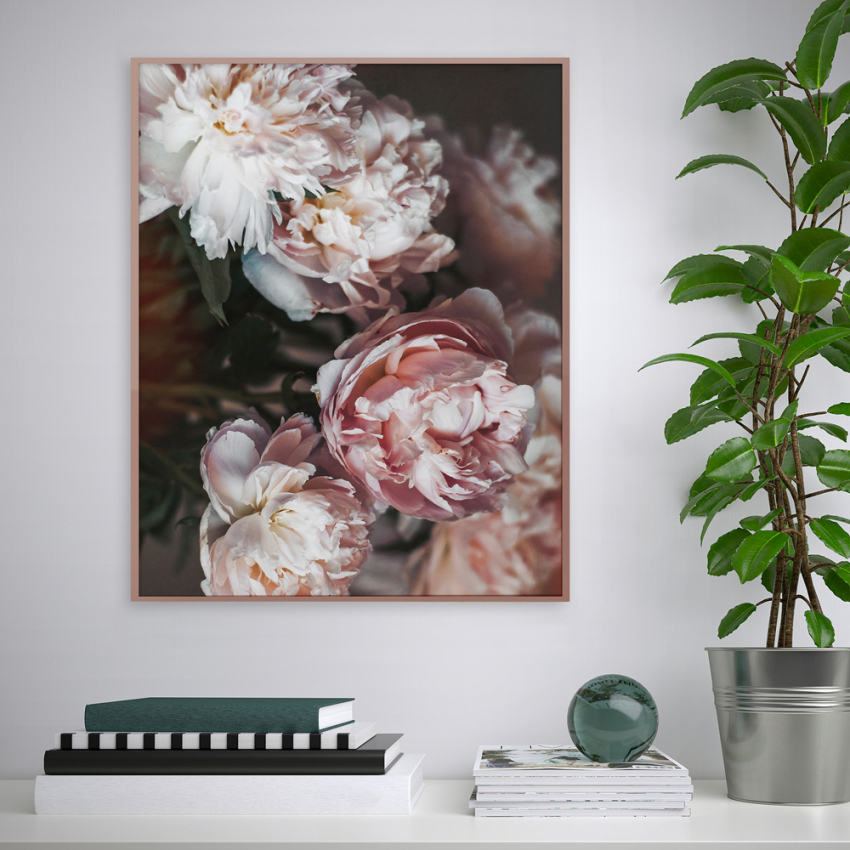 Blumenmuster Rahmenbild Blumen Natur 40x50cm Variety Maua Aktion Blumenmuster Rahmenbild Blumen Natur 40x50cm Variety Maua Aktion