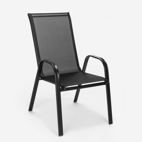 Stuhl für Garten Terrasse Bar Restaurant modernes Design Textilene Spritz