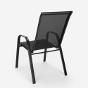 Stuhl für Garten Terrasse Bar Restaurant modernes Design Textilene Spritz Angebot