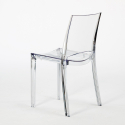 B-Side Grand Soleil stapelbare transparente Stühle für Bar, Küchen und Restaurants Sales