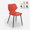 Sedia design moderno polipropilene metallo sala da pranzo ristorante Ladysmith Catalogo