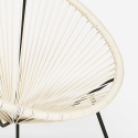 Fauteuil Acapulco spaghetti de jardin design moderne Sunflower 