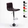 Chesterfield Kunstleder gesteppt Küche und Barhocker Design Honolulu Rabatte