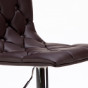 Chesterfield Kunstleder gesteppt Küche und Barhocker Design Honolulu 