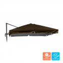 Telo ricambio per Ombrellone Giardino 3x3 Braccio Alluminio Paradise Brown con balza Vendita