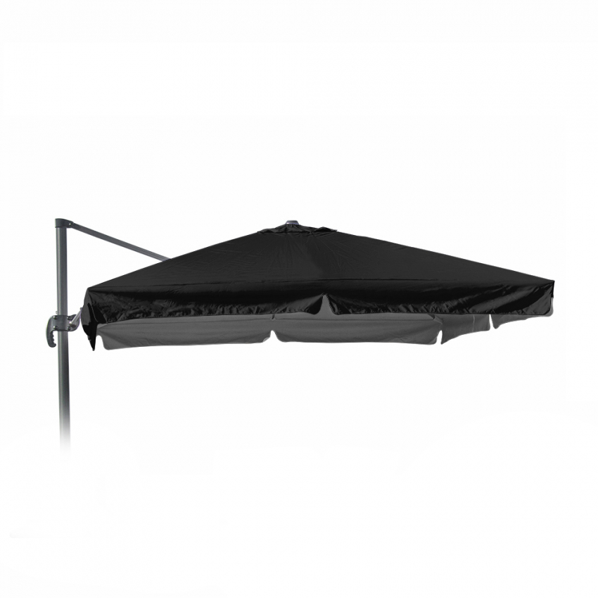 Telo ricambio per Ombrellone Giardino 3x3 Braccio Alluminio Paradise Noir con balza Promozione Telo ricambio per Ombrellone Giardino 3x3 Braccio Alluminio Paradise Noir con balza Promozione
