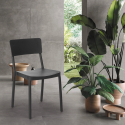 Stuhl aus Polypropylen in modernem Design für Küche Bar Restaurant Garten Liner Preis