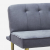 Divano letto clic clac 2 posti design moderno tessuto velluto Pulchra Catalogo