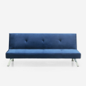 2-Sitzer Schlafsofa clic clac reclining design Samtstoff Probatus Sales
