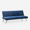 2-Sitzer Schlafsofa clic clac reclining design Samtstoff Probatus Verkauf