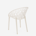 Sedia design moderno polipropilene per cucina bar ristorante esterno Fragus Modello