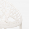Sedia design moderno polipropilene per cucina bar ristorante esterno Fragus Caratteristiche