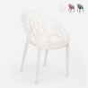 Sedia design moderno polipropilene per cucina bar ristorante esterno Fragus Catalogo