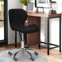 Sedia sgabello design girevole ufficio altezza regolabile ruote Ratal Saldi
