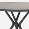 Table ronde jardin cuisine bar restaurant en polypropylène 80 cm Gang 80 Modèle