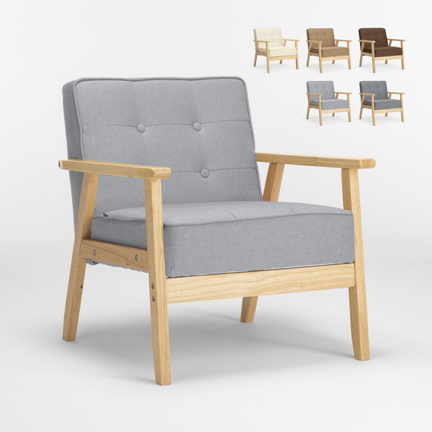 Vintage Skandinavischen Retro-Design Holzsessel mit Hage Armlehnen Verkauf Vintage Skandinavischen Retro-Design Holzsessel mit Hage Armlehnen Verkauf