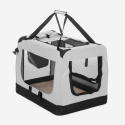 Sac de transport en tissu pliable pour chiens et chats moyen 68.5x48x50cm Oliver L 
