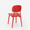 Table carré noir moderne 70x70cm + 2 chaises design Wade Black 