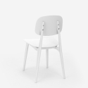 Design runder Tisch 80cm beige 2 Stühle Berel 