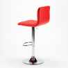 Sgabello alto da Bar e Cucina Denver Design Trapuntato in Similpelle Acquisto