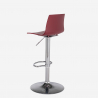 Sgabello design opaco altezza regolabile cucina bar Grand Soleil Imola Matt 