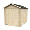 Box per attrezzi e casetta da giardino in legno naturale Fiamma 178x273 Offerta