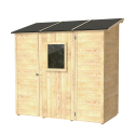 Gartenhaus aus Holz Geräteschuppen Vanilla 207x102 Angebot