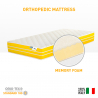 Materasso singolo Memory Foam anatomico ortopedico 23 cm 80x190 Comfort M Vendita