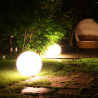 Lampada LED design a sfera Ø 30cm per giardino esterno bar ristorante Sirio Sconti