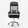 Chaise de bureau design ergonomique inclinable appui-tête en tissu Baku Offre