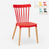 Chaise de cuisine bar restaurant design moderne en bois Praecisura Choix