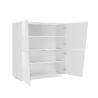 Sideboard Wohn- und Esszimmer 120cm 2 Türen 4 Regalböden Hochglanz Weiß Vega Home Sales