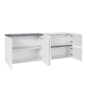 Sideboard 210 cm 6 Türen Eingang Esszimmer Zet Fabrik Ardesia L Sales