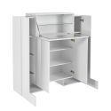 Vitrine 130cm mit 2 Türen Anrichte Wohnzimmer Esszimmer Pillon Trivum Sales