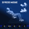 Poltrona massaggiante professionale elettrica reclinabile 3D Zero Gravity Anisha 