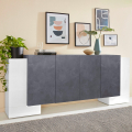 Sideboard 210cm 6 Türen modernes Design Pillon Fabrik Ardesia Aktion